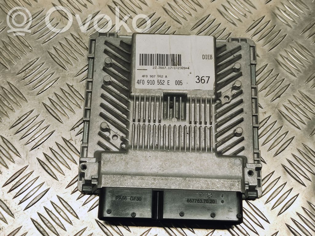 Audi A6 S6 C6 4F Engine control unit/module 