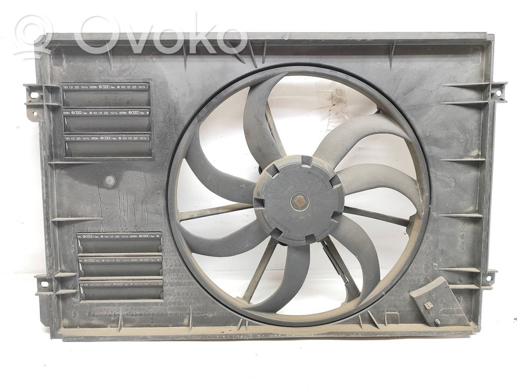 Volkswagen Touran II Elektryczny wentylator chłodnicy 