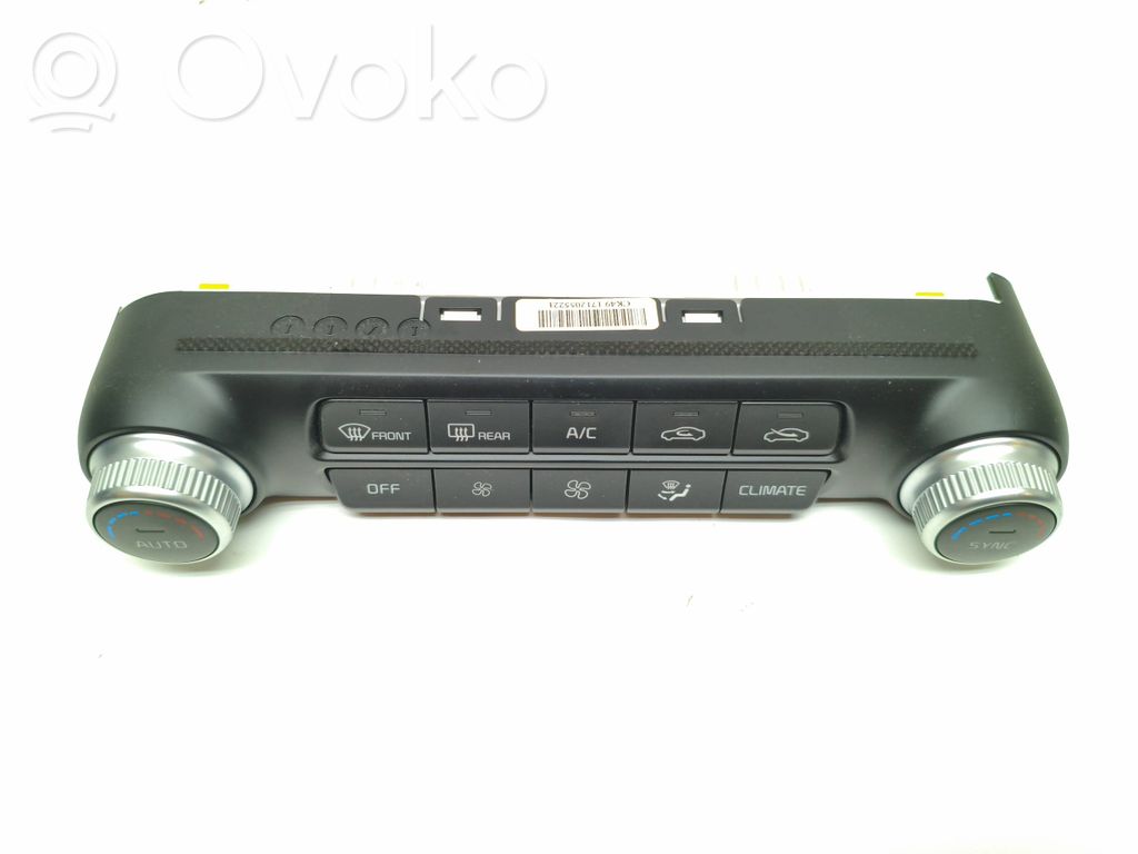 KIA Stinger Climate control unit 