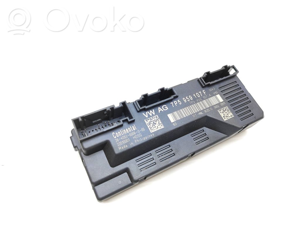 Porsche Cayenne (92A) Tailgate/trunk control unit/module 
