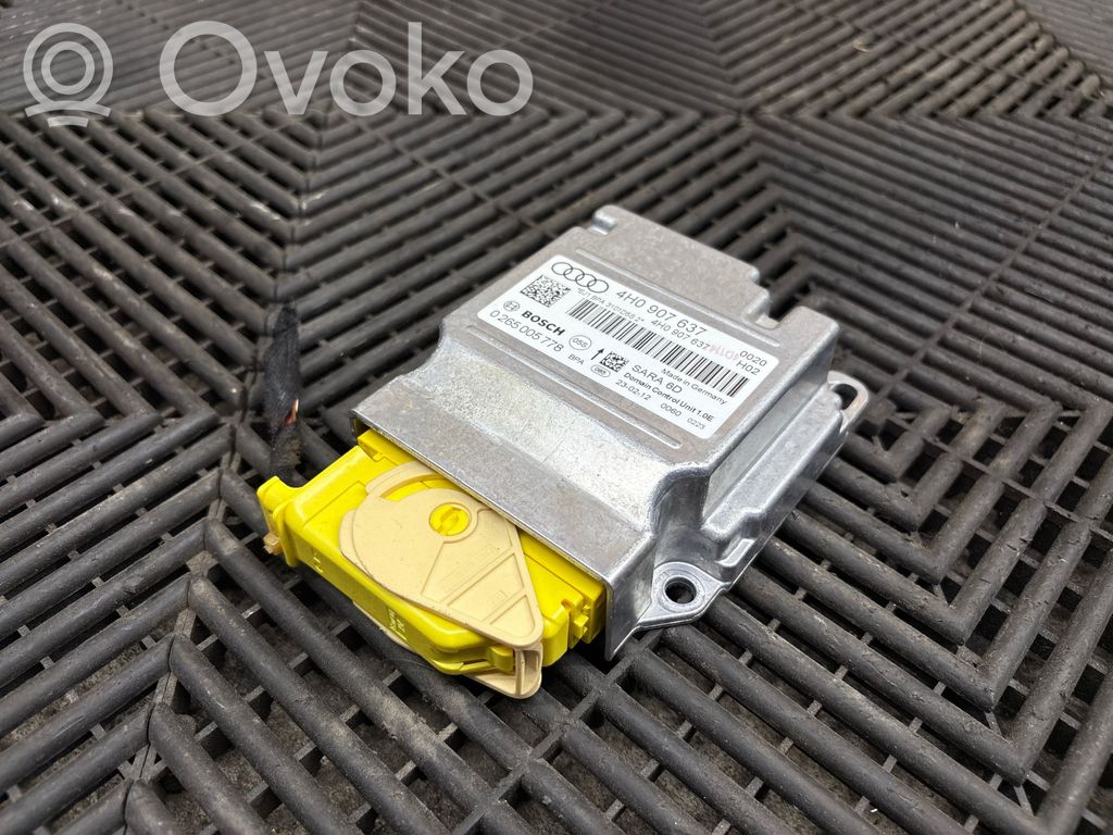 Audi A8 S8 D4 4H Sensore di imbardata accelerazione ESP 
