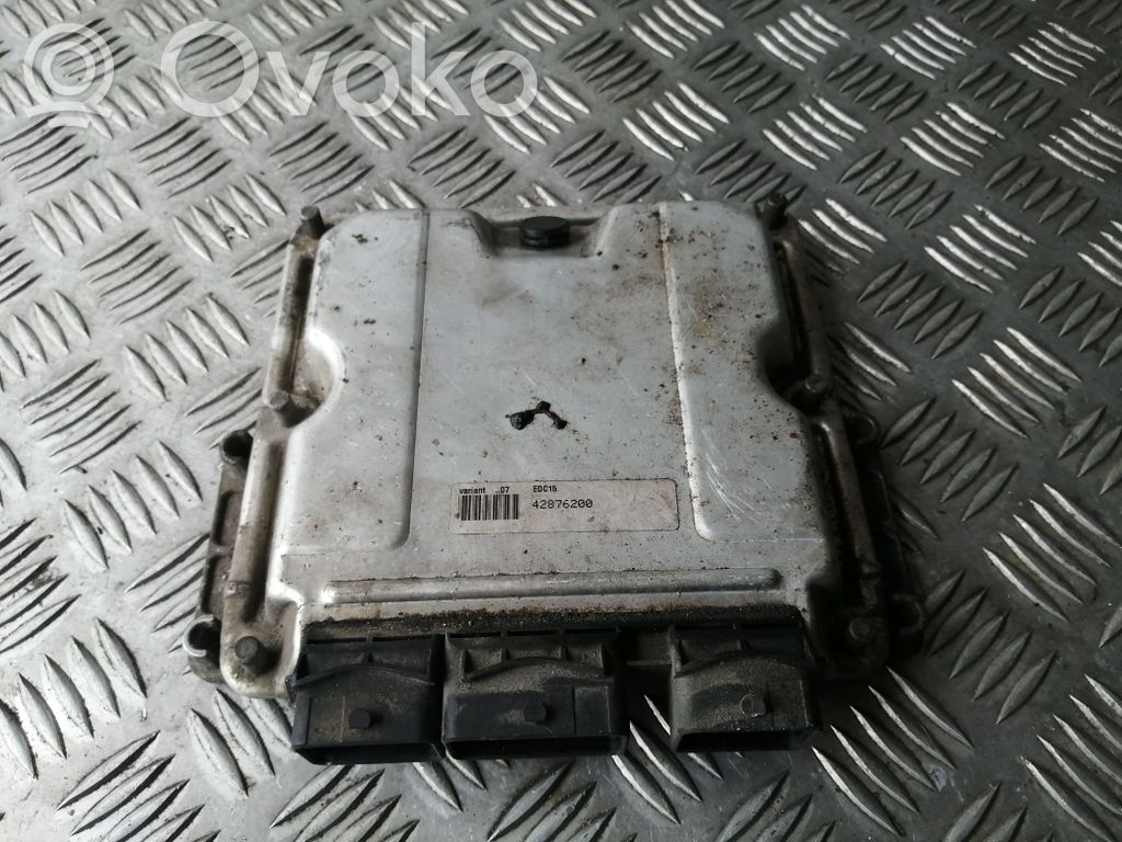 Peugeot 206 Engine control unit/module 