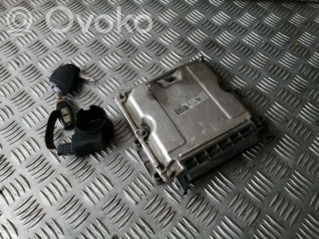 Peugeot 806 Engine ECU kit and lock set 