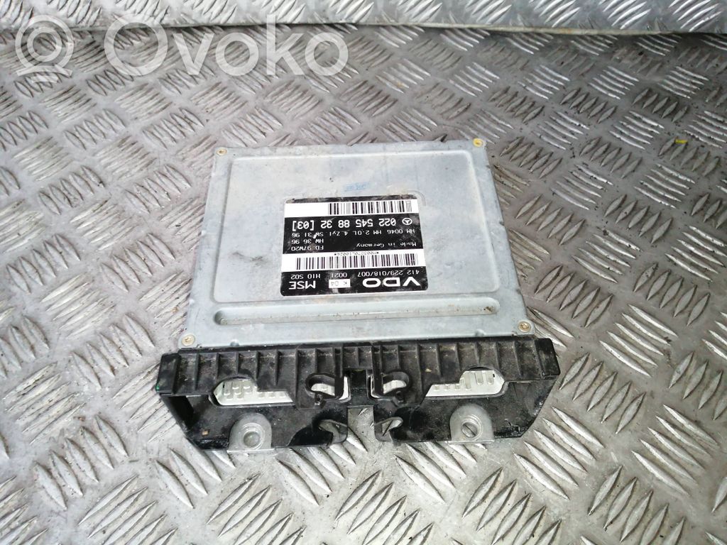 Sterownik / Moduł ECU   0225458832,412229018,412229007