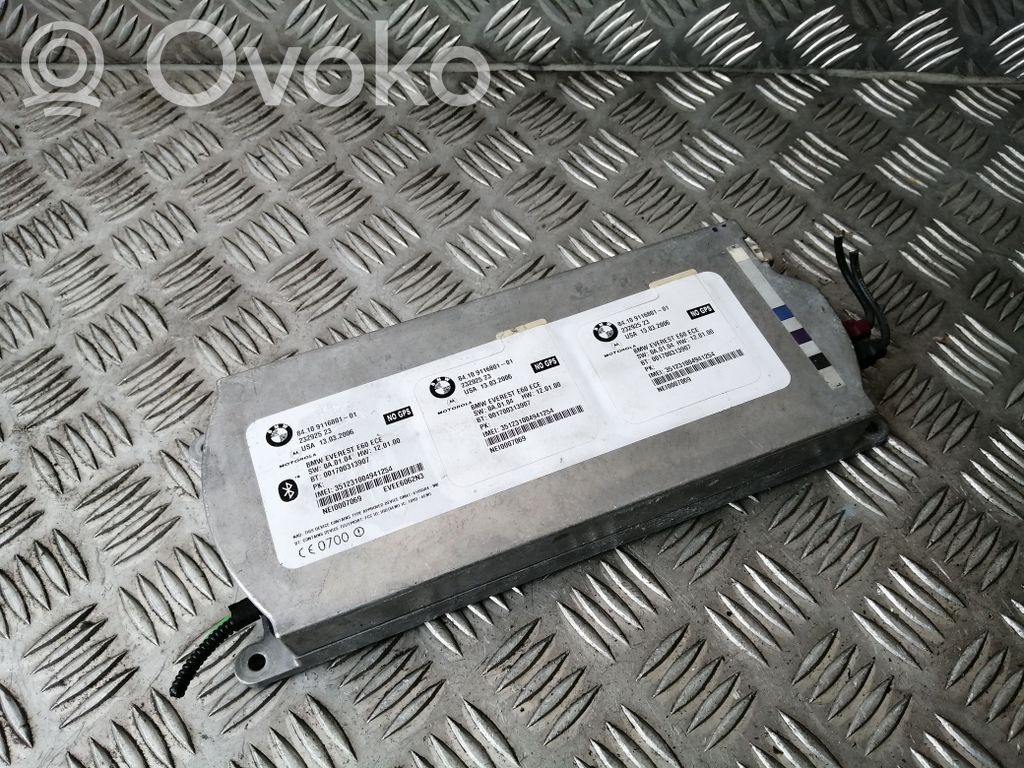 BMW 5 E60 E61 Bluetooth control unit module 
