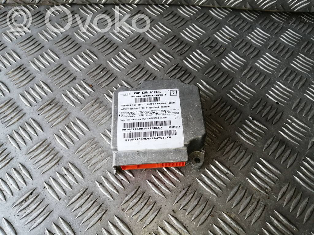 Renault Espace III Oro pagalvių valdymo blokas 