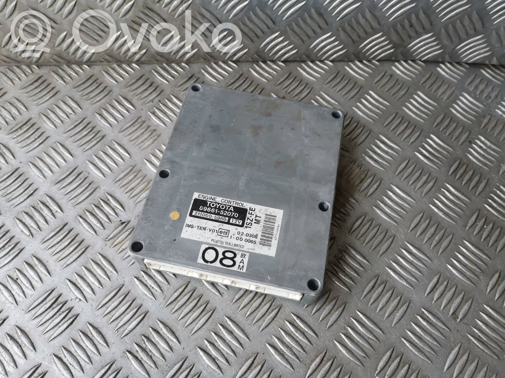 Toyota Yaris Engine control unit/module 