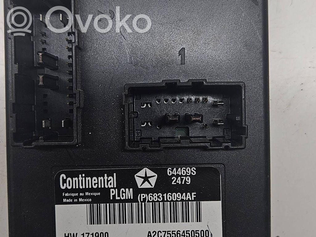 Chrysler Pacifica Tailgate/trunk control unit/module 