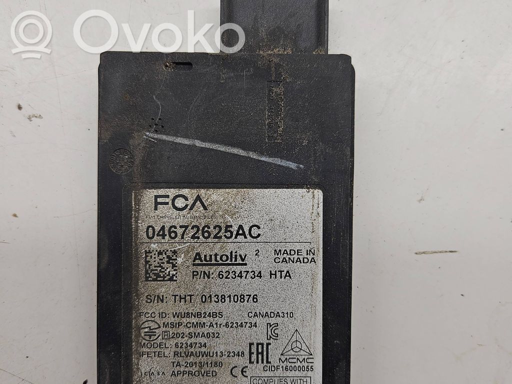 Chrysler Pacifica Aklos zonos modulis 