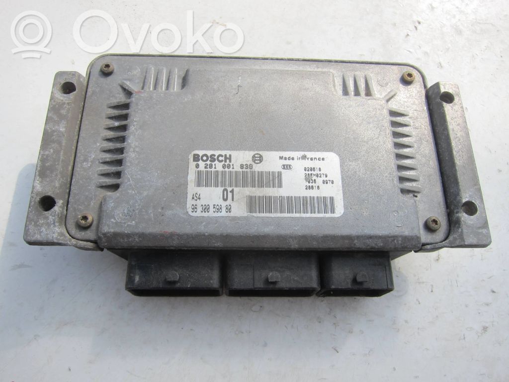 Peugeot 106 Engine control unit/module 