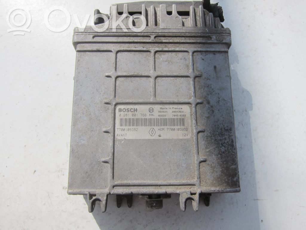Engine control unit/module   7700108382,0281001766,7700105952