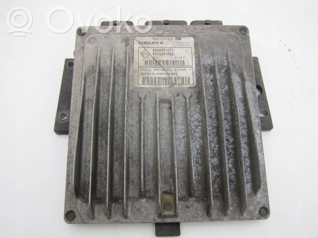 Engine control unit/module   8200471073,8200741052