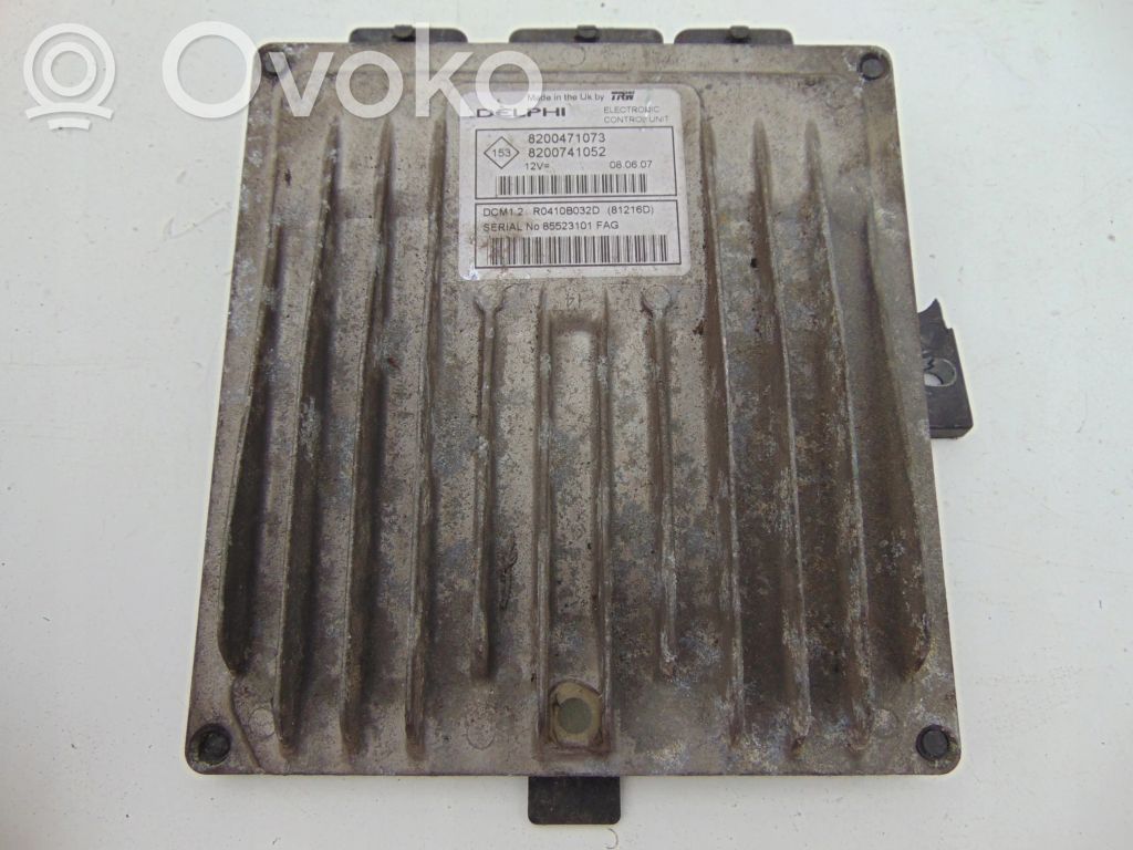 Renault Clio III Engine control unit/module 