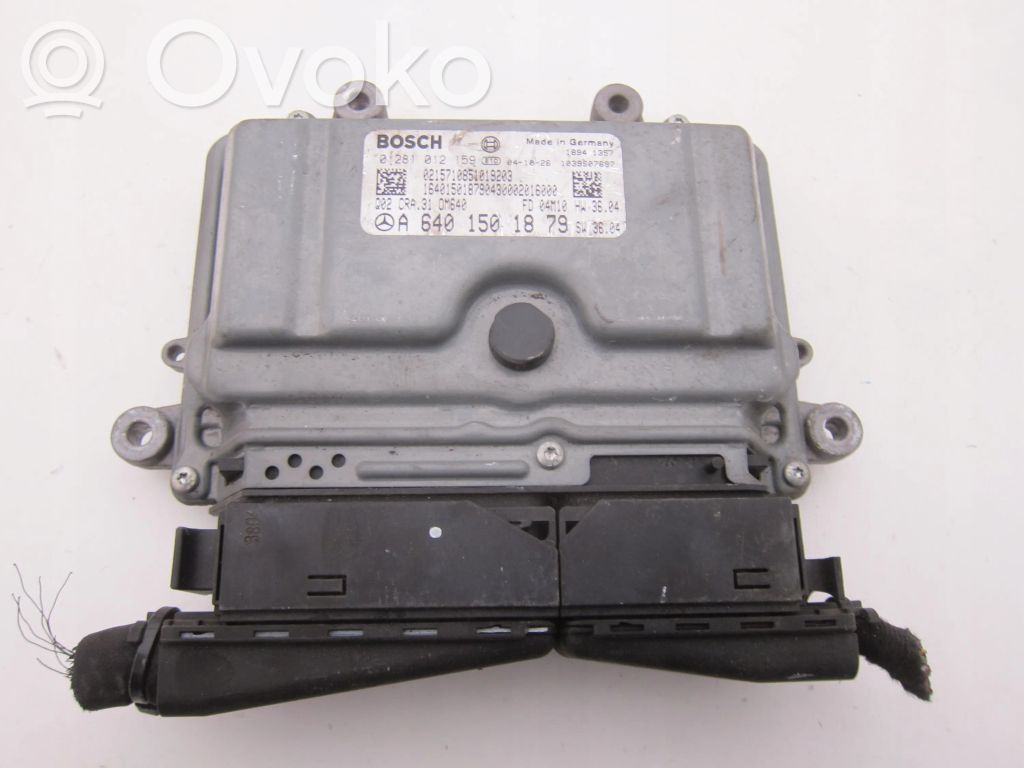 Engine control unit/module   0281012159,A6401501879