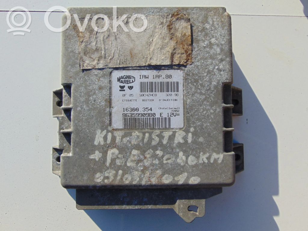 Peugeot 206 Engine control unit/module 