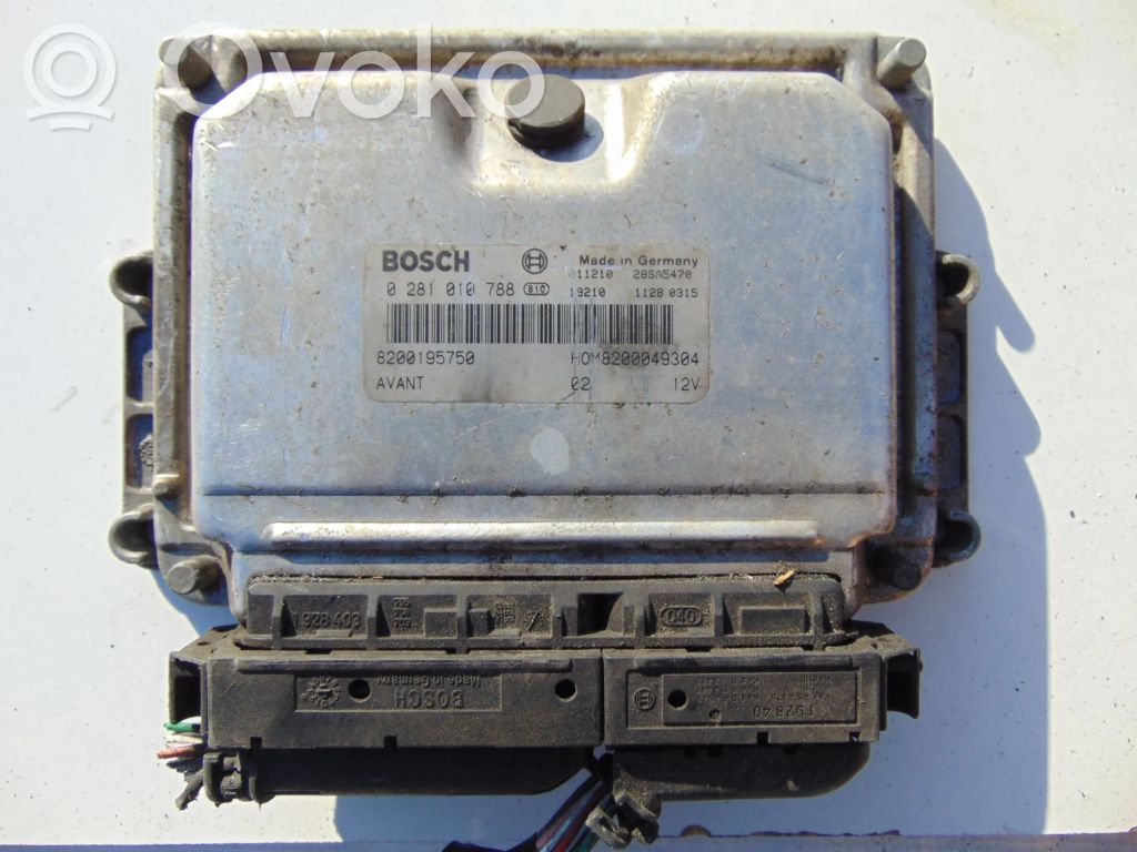 Renault Clio II Engine control unit/module 
