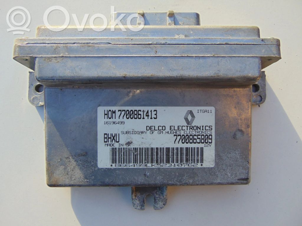 Engine control unit/module   7700865809