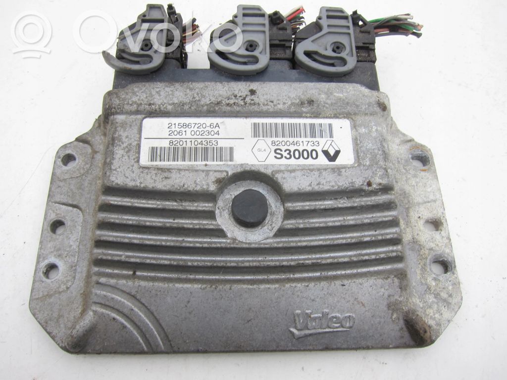 Renault Clio III Engine control unit/module 