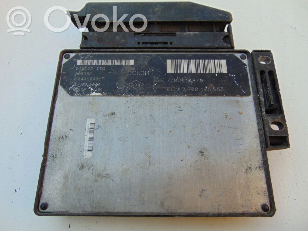 Renault Clio II Engine control unit/module 