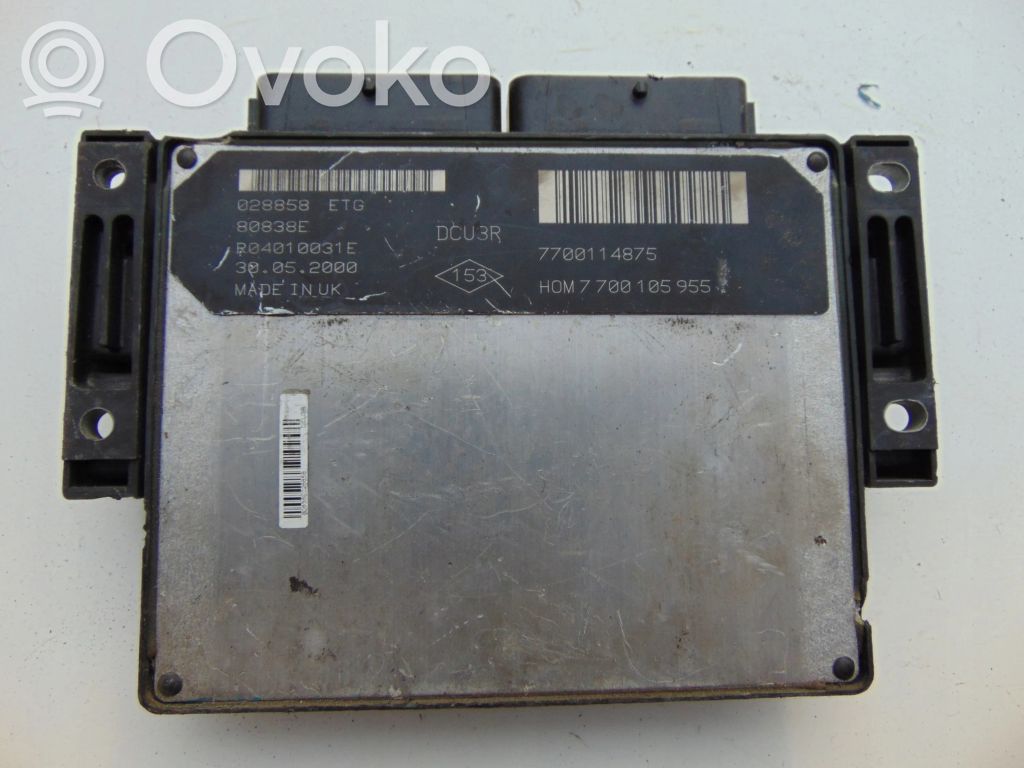 Engine control unit/module   R04010031E