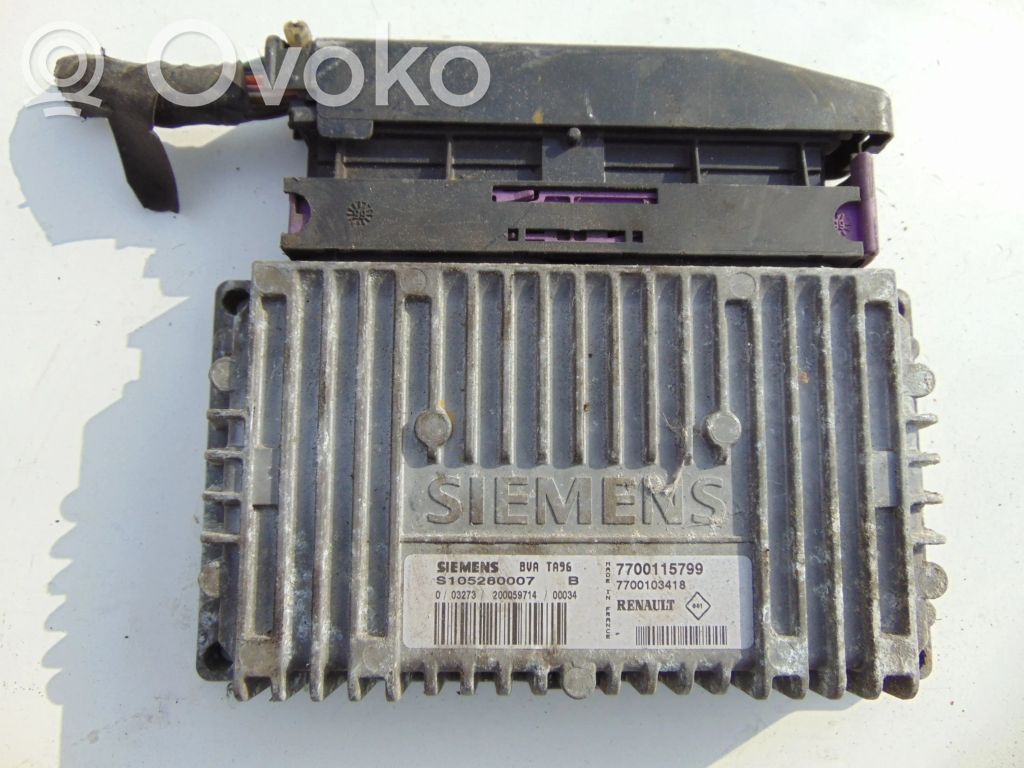 Renault Megane II Engine control unit/module 