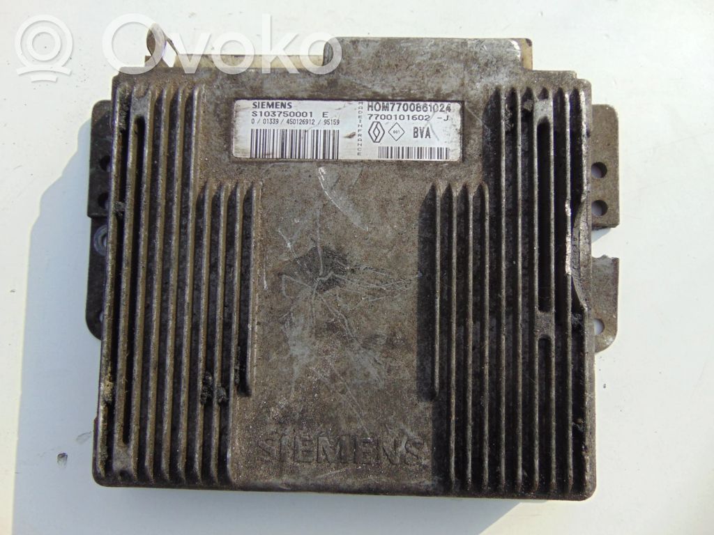 Engine control unit/module   7700861024