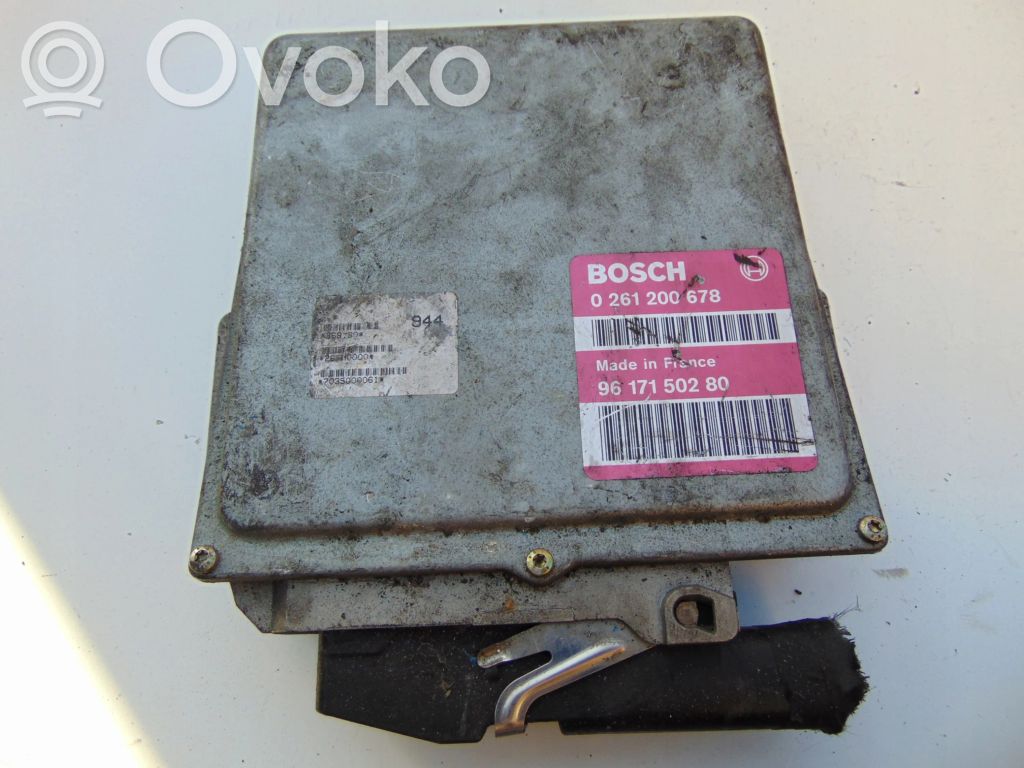 Peugeot 306 Engine control unit/module 