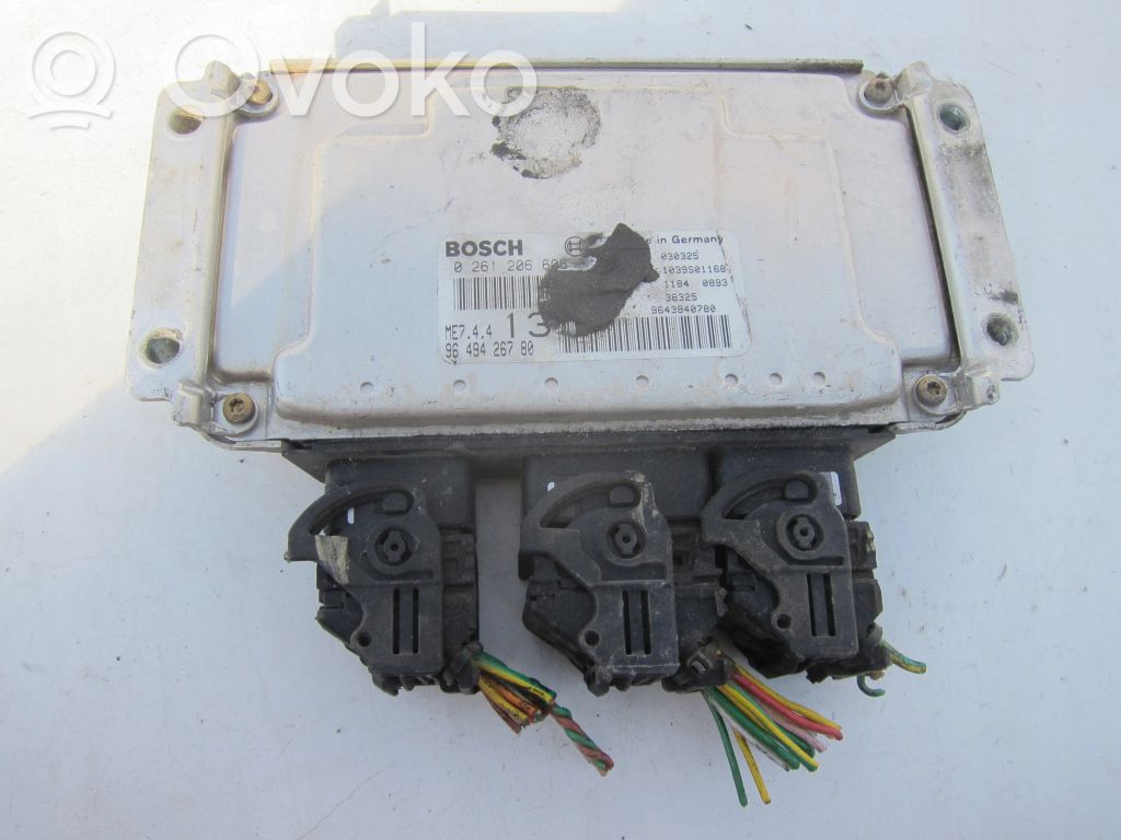 Engine control unit/module   9649426780,0261206606