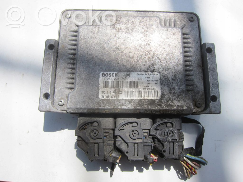 Peugeot 607 Other control units/modules 