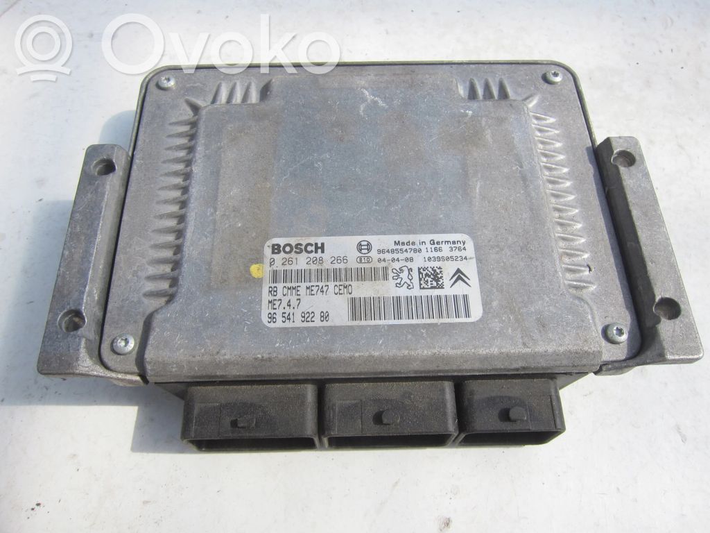 Peugeot 407 Engine control unit/module 