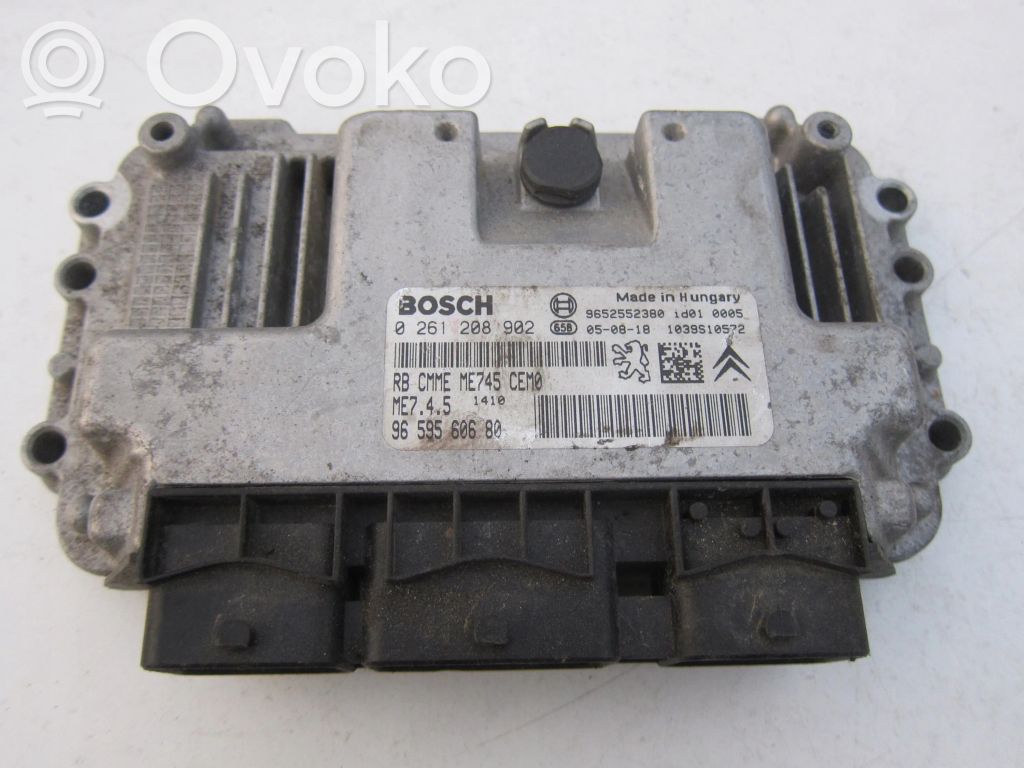 Engine control unit/module   9659560680,0261208902