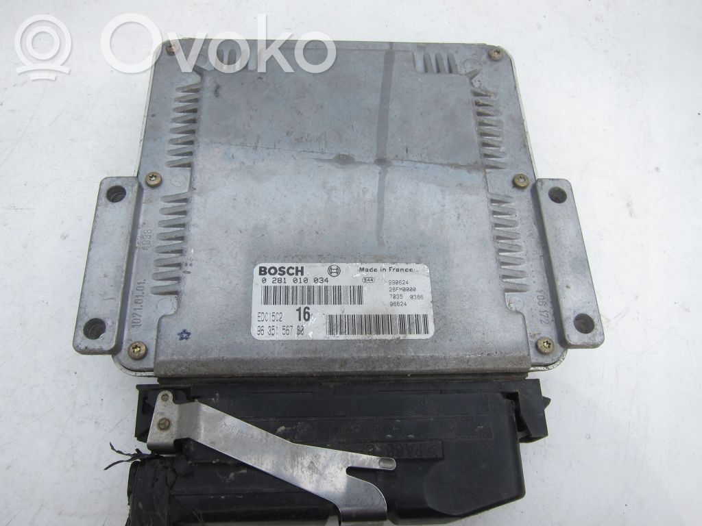 Peugeot 406 Engine control unit/module 