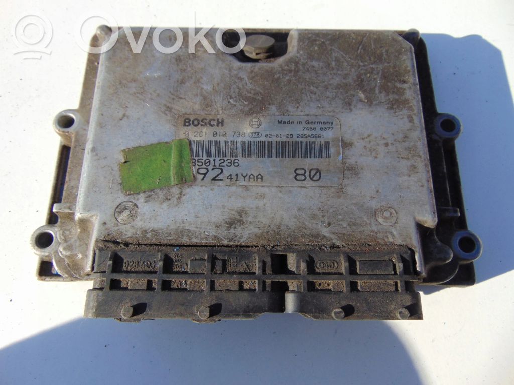 Engine control unit/module   73501236,0281010738,028101073873501236