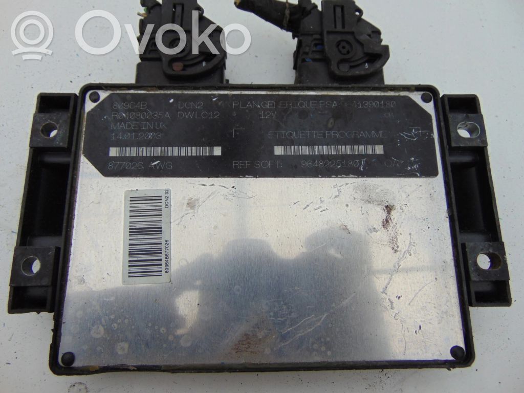 Engine control unit/module   9641390180,9648225180