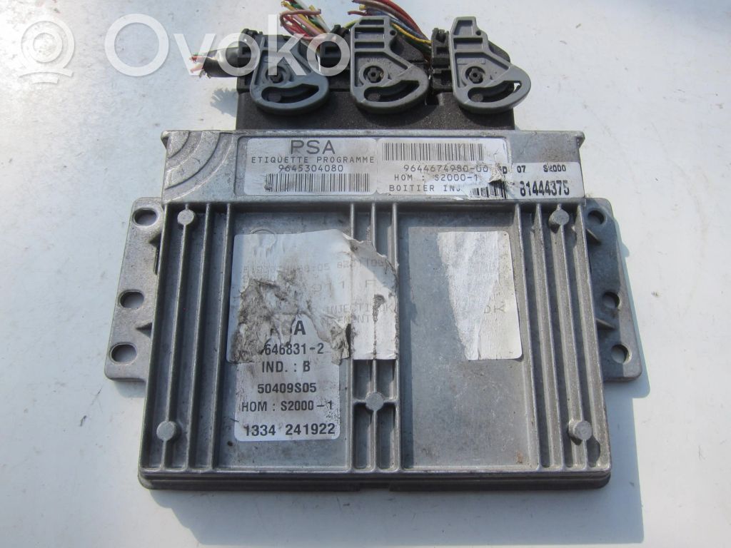 Peugeot 406 Engine control unit/module 