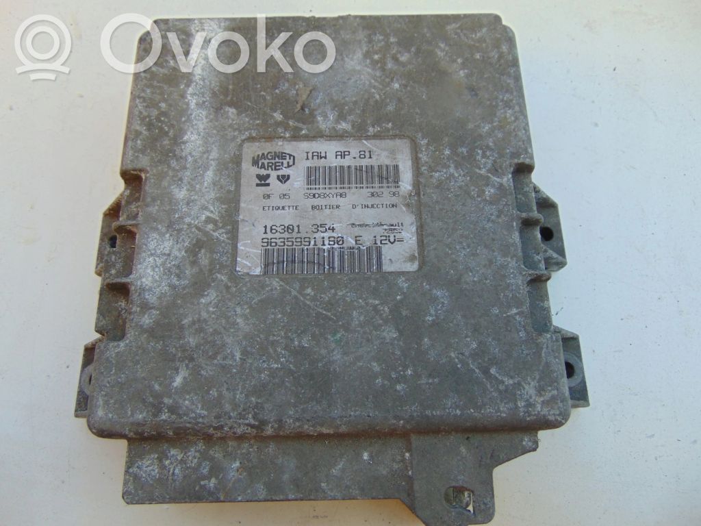 Peugeot 307 Engine control unit/module 