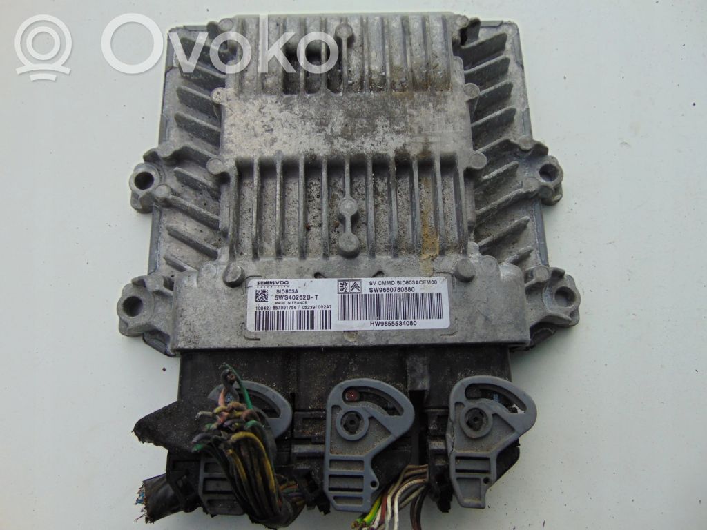 Peugeot 407 Engine control unit/module 