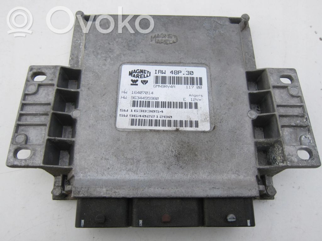 Peugeot 406 Engine control unit/module 