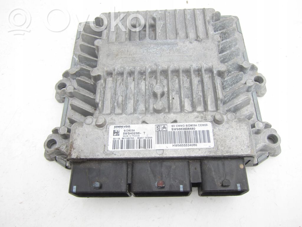 Citroen C5 Variklio valdymo blokas 