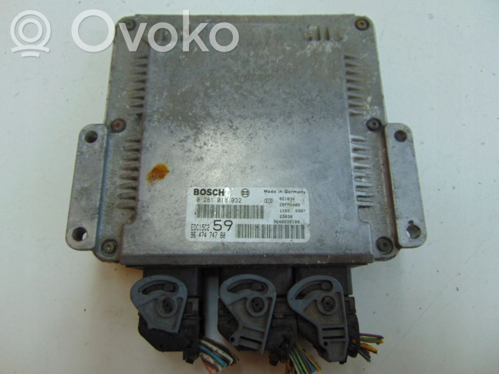 Citroen C8 Engine control unit/module 