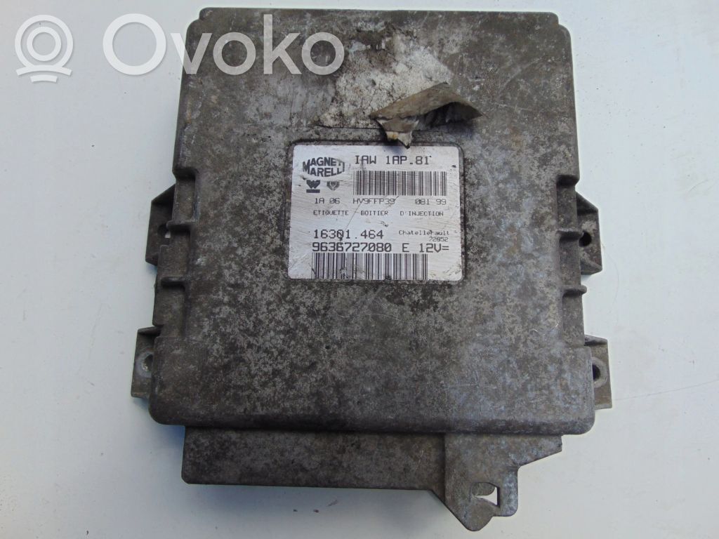 Peugeot 206 Engine control unit/module 