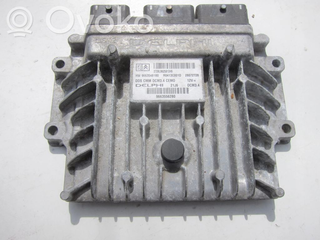 Peugeot 407 Engine control unit/module 