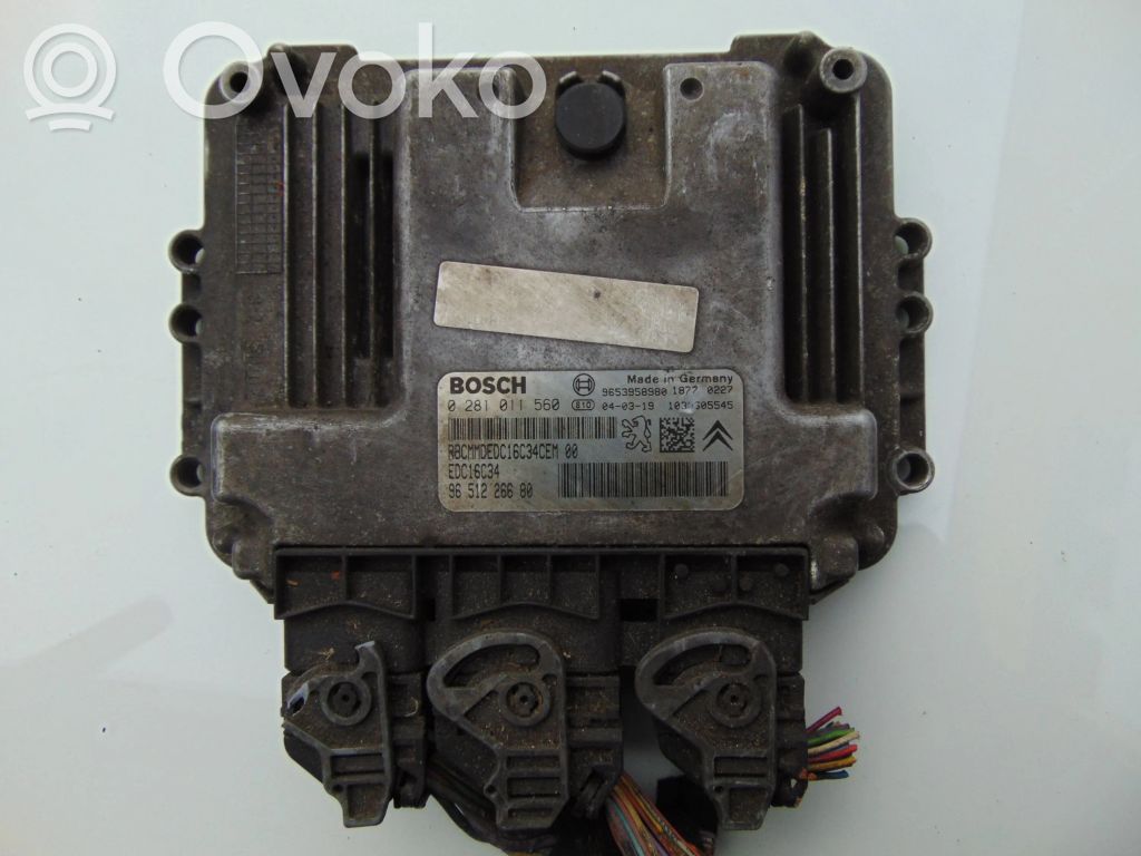 Engine control unit/module   0281011560