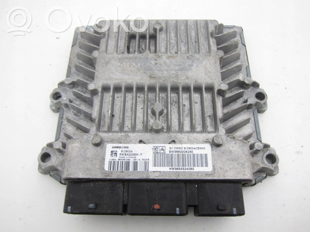 Citroen C3 Engine control unit/module 