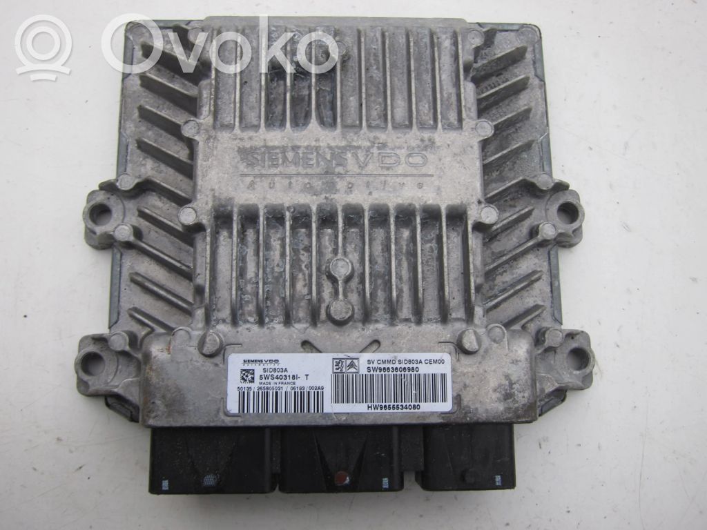 Citroen C5 Engine control unit/module 