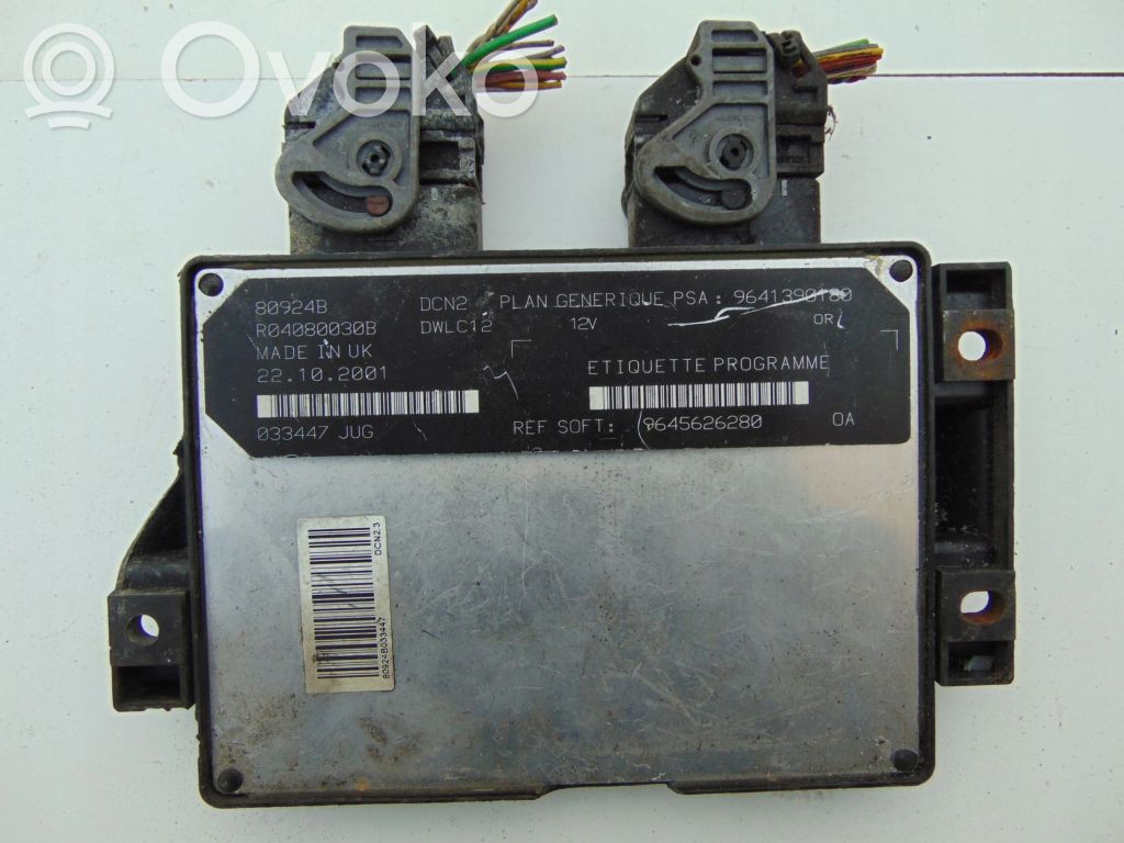 Peugeot Partner Engine control unit/module 