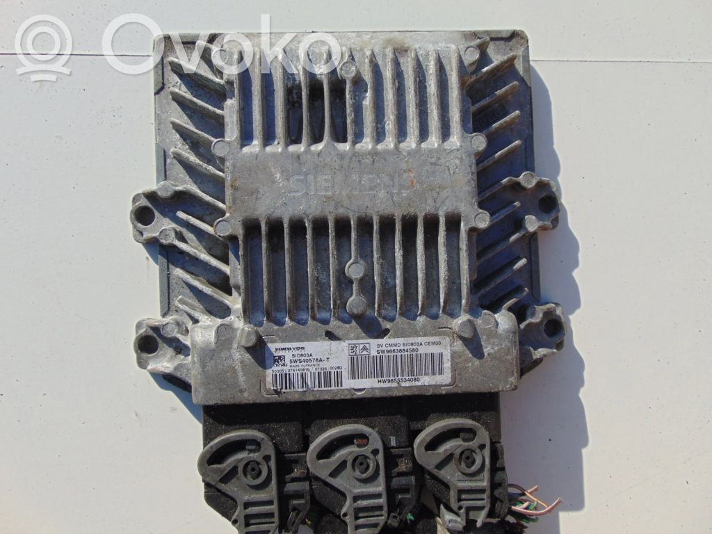 Peugeot 307 Engine control unit/module 