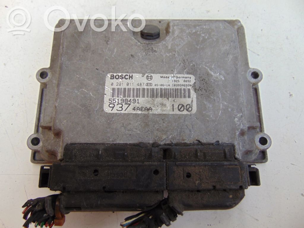 Alfa Romeo 147 Engine control unit/module 