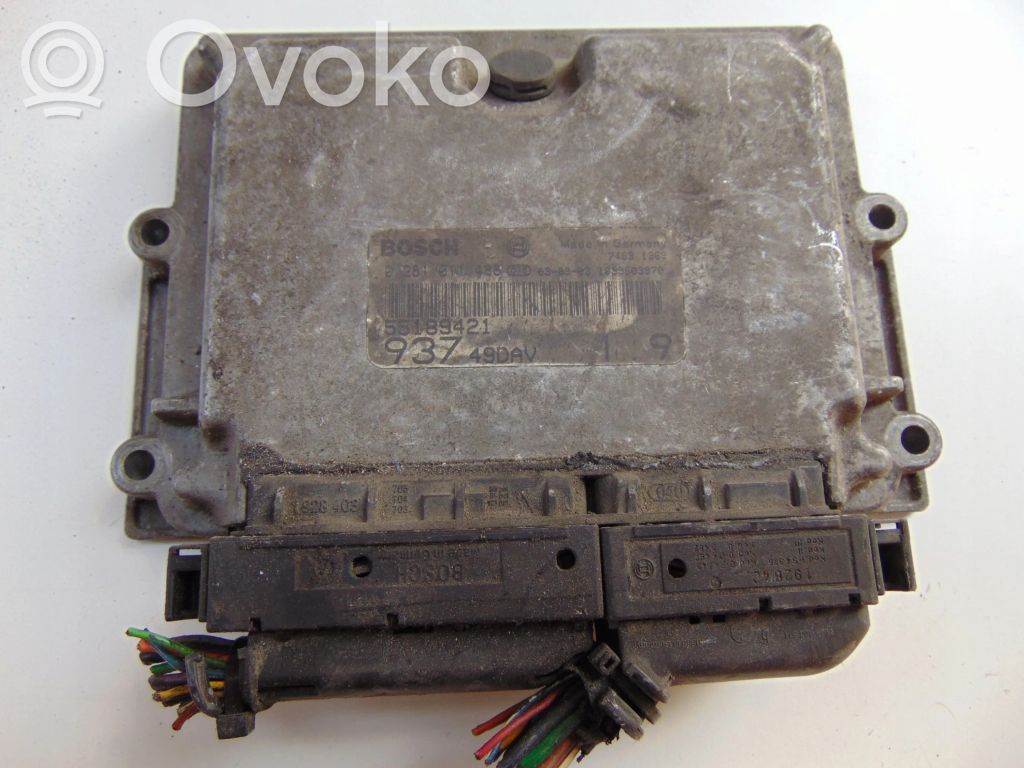 Engine control unit/module   55189421,0281011488