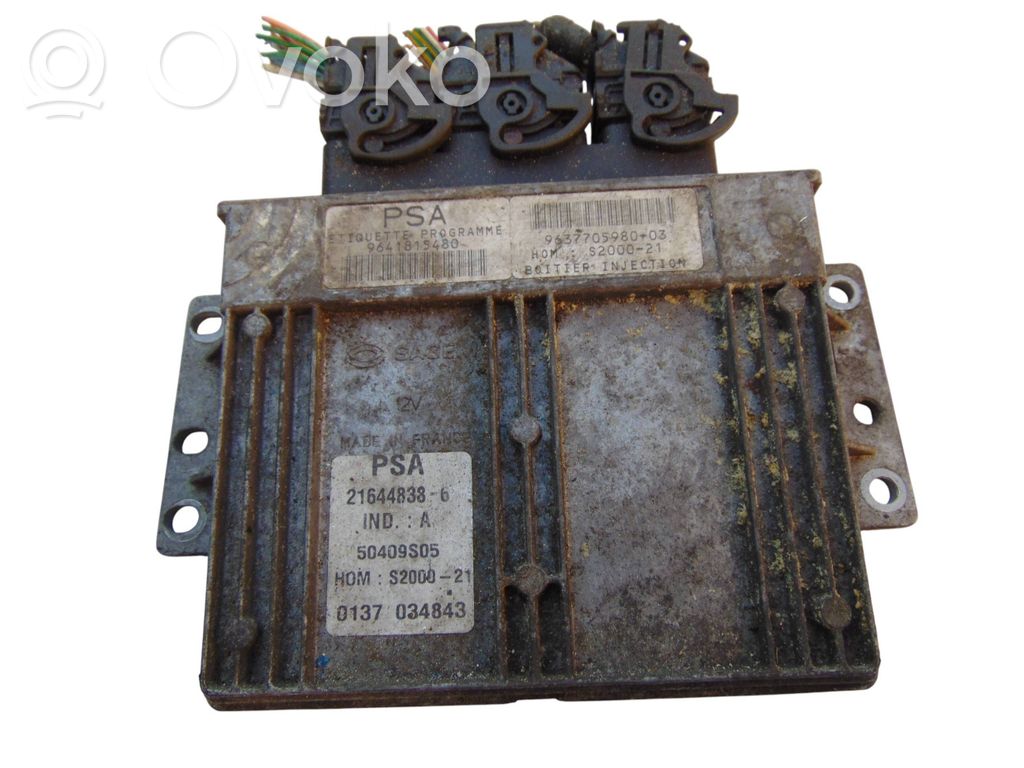 Citroen Saxo Engine control unit/module 